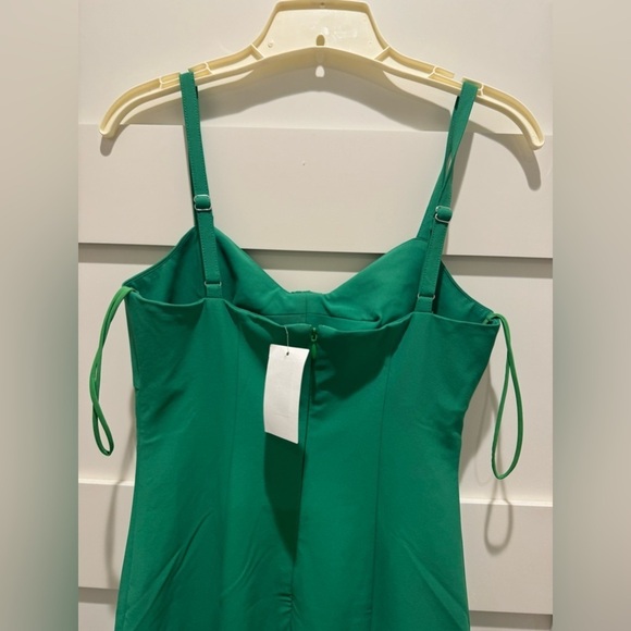 cinq a sept NWT MIDI ERICA DRESS Green SZ 0 ✨🔥🔥 - Picture 7 of 9